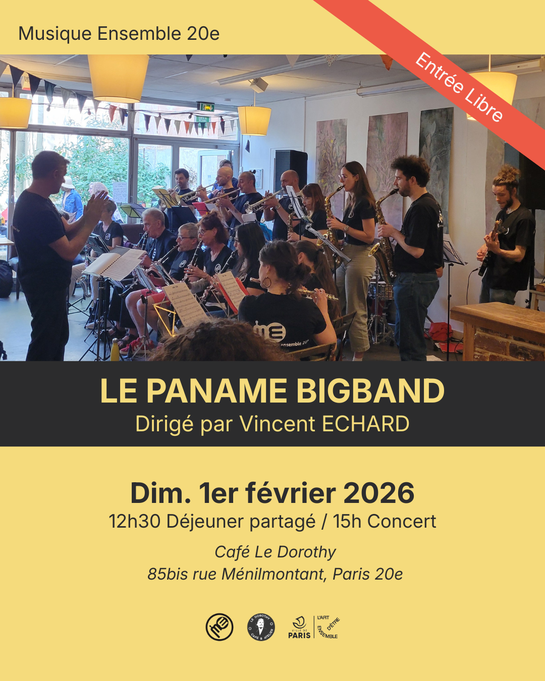 Concert - Paname Big Band