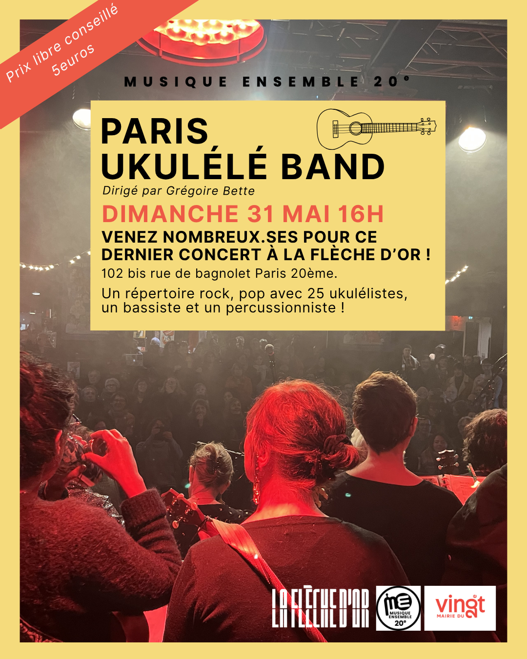 CONCERT - PARIS UKULÉLÉ BAND