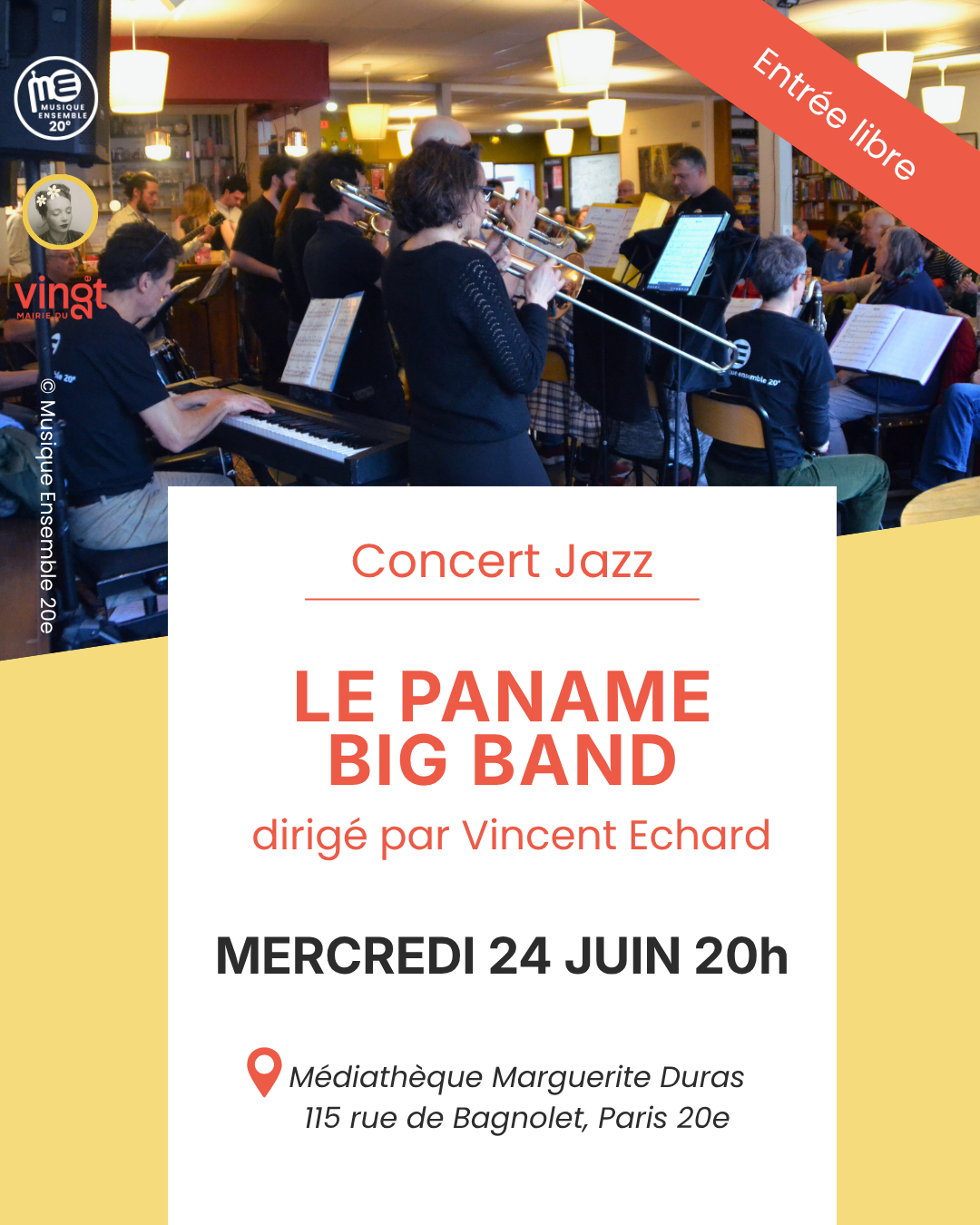 Concert Paname Big Band